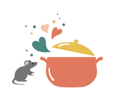 le logo des atelier Touille & Ratatouille